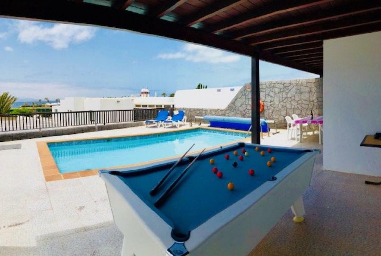 Villa Neptuno With Private Pool, Sea View, Sat-Tv & Free Wifi Playa Blanca  Exteriér fotografie